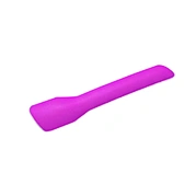 3.5in/90mm tutti frutti paper ice cream spoons